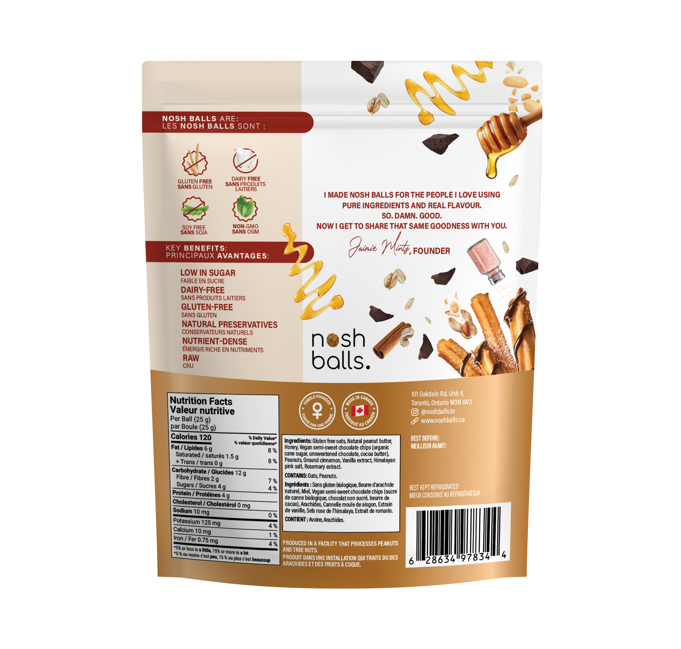 Cinnamon Chocolate Churro